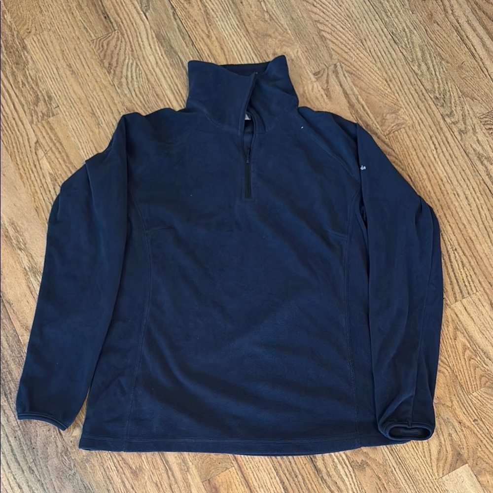 Columbia Black Quarter-Zip Pullover